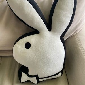 Black & White Playboy bunny pillow